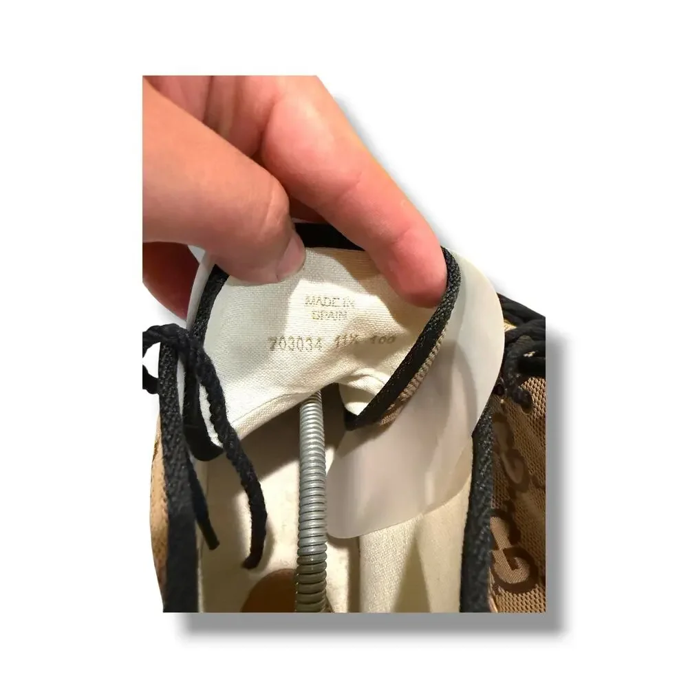 BNWT Gucci GG Monogram Maxi High-Top Sneakers ‘Caramel’ | Size 11.5G (12-13US)